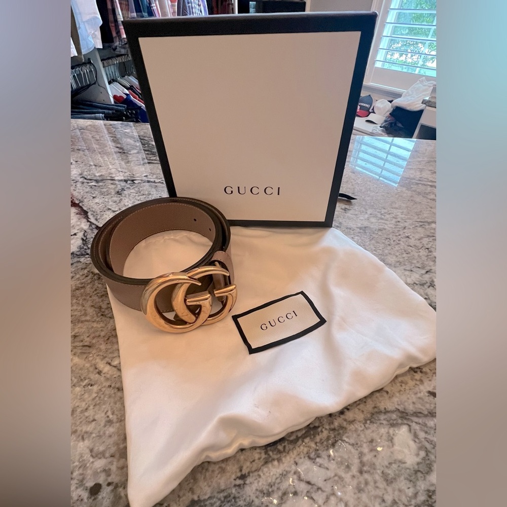 Gucci Marmont Wide Belt